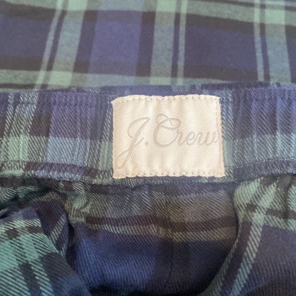 J. Crew Buffalo Check Flannel Pajama Jogger - Picture 8 of 12